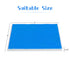 Ink Pad, 5x4'' Washable Non-Toxic Ink Stamp Pad for Baby Footprint Handprint, Sky Blue...
