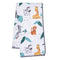 Bedtime Originals Mighty Jungle Animals White Fleece Baby Blanket (283034P)...