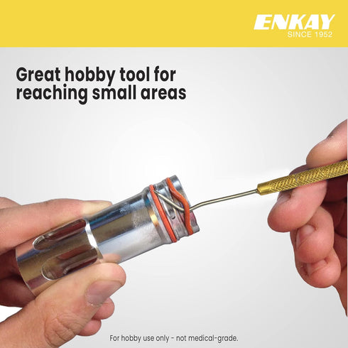 ENKAY - Dental Pick Set with Colored Handles, 7 Pieces...