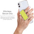 HANDL New York Yellow Glitter HANDLstick Silver Glitter Grip and Stand for Smartphone...