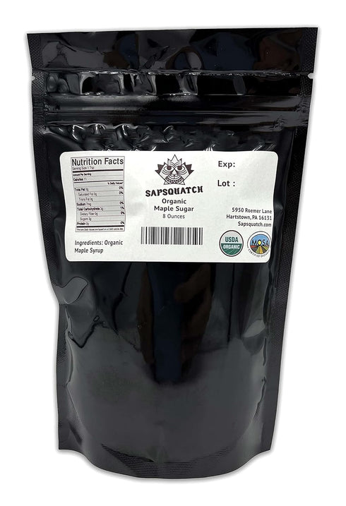 Sapsquatch Organic Maple Sugar (8 Ounces)...