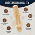 Coffee Wood Dog Chew Stick for Small Dogs, 7.5'', 2 Pack Size S - 100% Natural Chew Toys - Teeth Cleaning, Stress Relief, Dog Health - Organic...