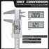 Electronic Digital Caliper, LCD | 0 to 6 inch inch/mm Conversion, Automatic Shutdown Function, Very Suitable for Home/Jewelry/DIY Measurement, etc...