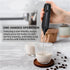 Electric Milk frother Handheld, 500mAh Type-C Rechargeable Mini Blender for Coffee, Hot Chocolate, Eggs, Juice, and more. Glossy Black Finish....