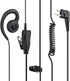 Walkie Talkie Swivel Earpiece with Microphone and PTT for MOT Two Way Radio - Motorola Swivel Earpiece Compatible with Walkie Talkies CLS1410, CLS...