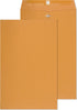 Clasp Envelopes - 10 x 15 Inch Brown Kraft Catalog Envelopes with Clasp Closure & Gummed Seal – 28lb Heavyweight Paper Jumbo Envelopes for Home, B...