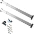 Rod Desyne KSH-0611 Flat Sash Rod (Set of 2), 6-11 inch, White...