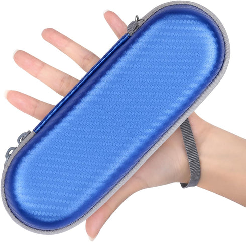Electric Toothbrush Travel Case, Hard Storage Bag with Electric Toothbrush Caps...