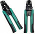 Crimping Tool, Wire Crimper Tool with Stripper Cutter, Crimping Pliers for Open Barrel Terminals and Heat Shrink Connectors, Crimping for 26-10 AW...