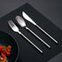 Portable Travel Utensils with Case 3 Pieces Reusable Silverware Set To Go Office Flatware Set Stainless Steel Fork, Spoon, Knife Portable Cutlery ...