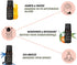 Folkulture Fragrance Oils for Diffusers, Set of 6 Essential Oils Set for Diffuser for Home, Diffuser Oil Scents - Palo Santo Sandalwood Lavender W...
