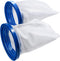 2-Pack Pool Vacuum Cleaner Reusable Filter Bag for Pool Blaster Water Tech Max & Catfish Ultra Pool Vacuum Sand & Silt Cleaner Filter...