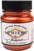 Jacquard Lumiere 2.25oz Fabric Paint Metallic Copper - Metallic Paint for Fabric, Leather, Canvas, Paper and Wood - Light-bodied Metallic Acrylic ...