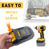 MIL18DL Battery Adapter for Milwaukee to for Dewalt, Battery Adaptor Converter for Milwaukee M18 18V Li-ion Batteries Work for Dewalt 20V Power To...