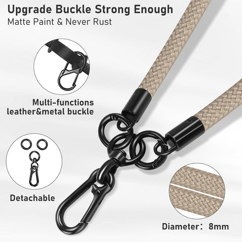 Cell Phone Lanyard Crossbody Strap Phone Case Neck Strap with Phone Patches Lanyard phone holder For Most Phone......