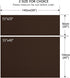 Speaker Grill Cloth Stereo Mesh Fabric for Speaker Repair, Brown - 55 x 20 in / 140 x 50 cm...
