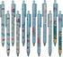 Maydahui 42 PCS Blue Sea Animal Gel Pens Cute Kawaii Pen Retractable Printing Pens Fish Octopus Dolphin Shark Turtle Crab Style Black Ink for Scho...