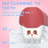 Kid Electric U Shaped Toothbrush with 4 Soft Brush Heads Rechargeable Children Toothbrush with 6 Cleaning Modes IPX7 Waterproof - (Age 2-7 Blue)...