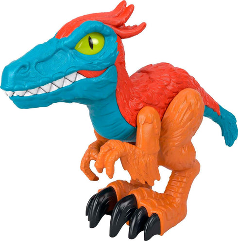 Fisher-Price Imaginext Jurassic World Dominion Dinosaur Toy Pyroraptor XL Poseable 10-Inch Figure for Preschool Pretend Play 3+ Years...