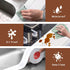 Caulk Tape, 2 Rolls Caulking Tape Sealant Strip, White Caulk Tape Waterproof Self Adhesive, Bathroom Shower Bathtub Toilet Caulk Strip with Sealin...