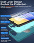 Dahkoiz for Samsung Galaxy A15-5G Phone Case, and Screen Protector, Dust-Proof Port Cover, Full Body Non-Slip Rubber Covered, Wear-Resistant & Dro...
