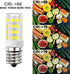 E17 LED Bulb, Stovetop Light, Appliance Bulb Under Microwave Oven, Non-Dimmable, 4W Daylight White 6000K, 110V-130V, 2-Pack...