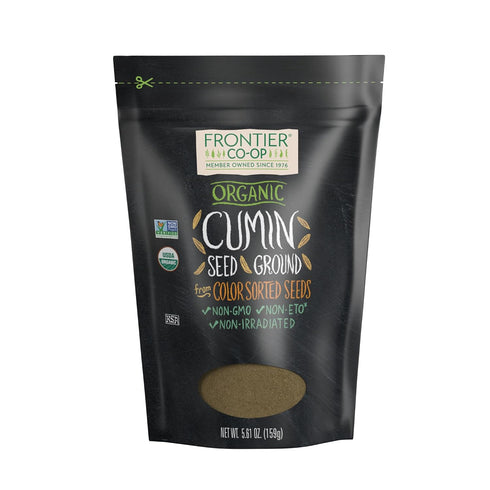 Frontier Co-op Organic Ground Cumin Seed 5.61oz Cumin Powder...