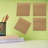 3x3 Inches Bright Colored Lined Sticky Notes Self-Stick Memo with Line for Office School Home (Brown)...