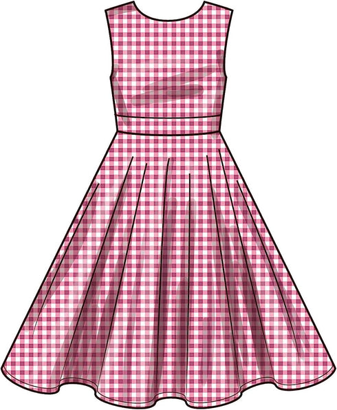 Simplicity Easy Children's and Girls' Party Dresses Sewing Pattern Packet, Design Code S9799, Sizes 7-8-10-12-14, Multicolor...