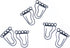 Foot Feet Shaped Paper Clips Great for Paper Clip Collectors or Office Gift - Comes in Round Tin with Lid and Gift Box (Black 100 Count)...