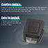 uxcell Car Replacement Key Fob Shell Case for Vauxhall for Astra G Zafira Vectra C 2 Key Button Black...