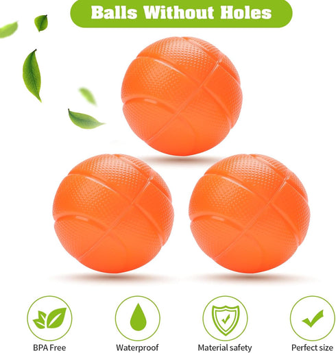 Bath Toys - Bathtub Basketball Hoop for Kids Toddlers - Bath Toys Shower Toys for Kids Ages 4-8,Suction Cup Basketball Hoop & 3 No Hole Balls Set ...