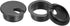 uxcell Cable Hole Cover, 2Pcs 38mm/1-1/2inch ABS Desk Cable Wire Cord Grommet Hole Cover for Office Computer Desk Wire Organizer, Black...