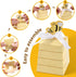 Cyblinia 50 Pack Bee Party Favor Boxes Treat Boxes Paper Beehive Gift Box for Birthday Party Supplies...