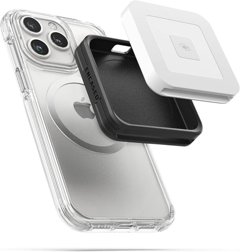 ENCASED Magnetic Case Designed for Square Reader Contactless and Chip 2nd Gen (Compatible with MagSafe) Black......