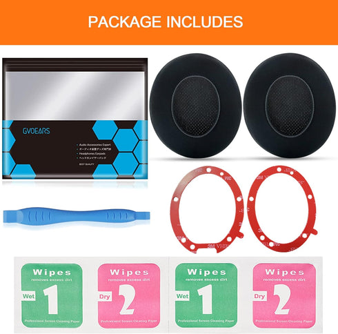 Upgraded Replacement Ear Pads for Beats Studio 3, GVOEARS Cooling Gel Headphones Covers for Studio 2 Studio 3 Wired Wireless Over Ear Earpad Cushi...