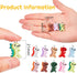 Waydress Dinosaur Pendant Charms, Small Dinosaur Resin Pendant Charms, Earring for DIY Jewelry Crafts Making, 10 Colors...