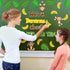 84Pcs Wild Animals Kindergarten Back to School Bulletin Board Set Bananas about Kindergarten Trees Monkey Cutouts First Day of School Decoration D...