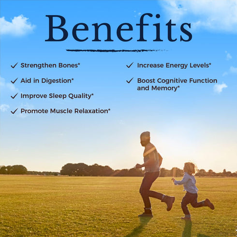 Vitalitown Magnesium Complex Supplement 500mg - Maximized Absorption Chelated Magnesium Glycinate, Malate, Taurate & Citrate - Vegan Non-GMO Magne...