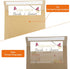 50pcs packed Kraft Envelopes,A4Envelopes, printable invitation envelopes,4x6 envelopes, suitable for weddings, invitations, photos, postcards, gre...