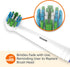 Amazon Basics Action Clean Replacement Brush Heads, 3 Count, White (Fits most Oral-B Electric Toothbrushes) (Previously Solimo)...