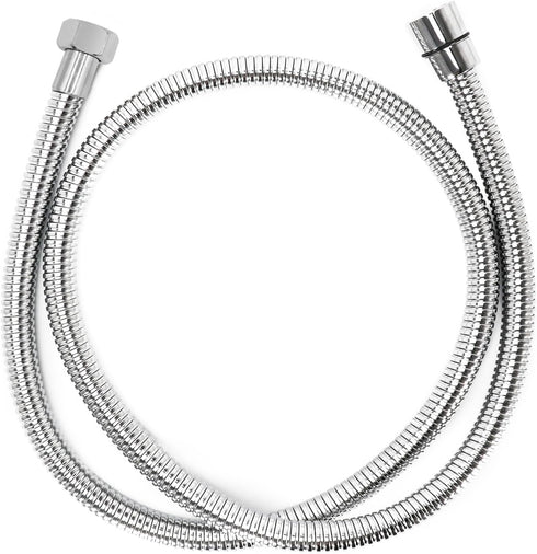 LukLoy ??/??" to ??/??" Nut Stainless Steel Shampoo Bowl Hose for Professional Salon Shampoo Bowl Faucet and Sprayer Head, Sprayer Head Not Includ...