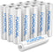 POWEROWL AAA Rechargeable Batteries High Capacity, Low Self Discharge HR03 Battery 1000mAh 1.2V NiMH, 16 Pack...