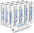 POWEROWL AAA Rechargeable Batteries High Capacity, Low Self Discharge HR03 Battery 1000mAh 1.2V NiMH, 16 Pack...