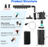 Aquarium Filter Small Betta Fish Tank Water Filter for 5-15 Gallon Fish Turtle Shrimp Tank Submersible Aquarium Internal Filter 4-in-1 Adjustable ...