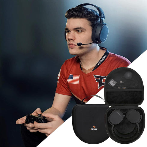 Aproca Hard Storage Case for NEW SteelSeries Arctis Nova 7X Wireless Multi-Platform Gaming Headset, Compatible SteelSeries Arctis 7+ / 9 Dual Head...