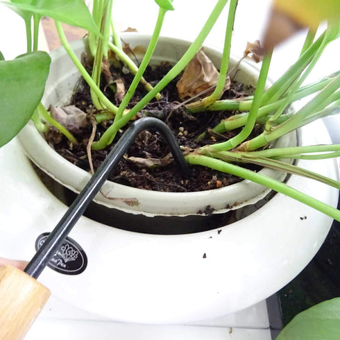 Honbay 1PCS Hand Weeder Single-Claw Weed Remover Tool Small Weeding Tool for Home Outdoor Garden (8.5")...