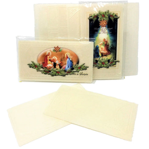 Set of 20 Polish Christmas Wafers Oplatki (12 Large & 8 Small)...