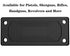 Magnetic Gun Mount | Rubberized 35-45 lbs Rated Gun Magnet | Gun Magnet Mount-Concealed Holder for Car, Handgun, Pistol, Rifle, Shotgun, Revolver ...