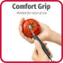 GoodCook Touch Stainless Steel 2-in-1 Melon Baller and Fruit and Veggie Corer Scoop, Silver/Black...